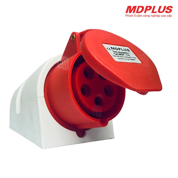 MDP115 ổ cắm công nghiệp gắn tường 16A 5 chấu