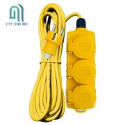 ổ cắm nối dài 3 lỗ IP54 dây 5met